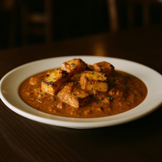 Paneer Tikka Masala.