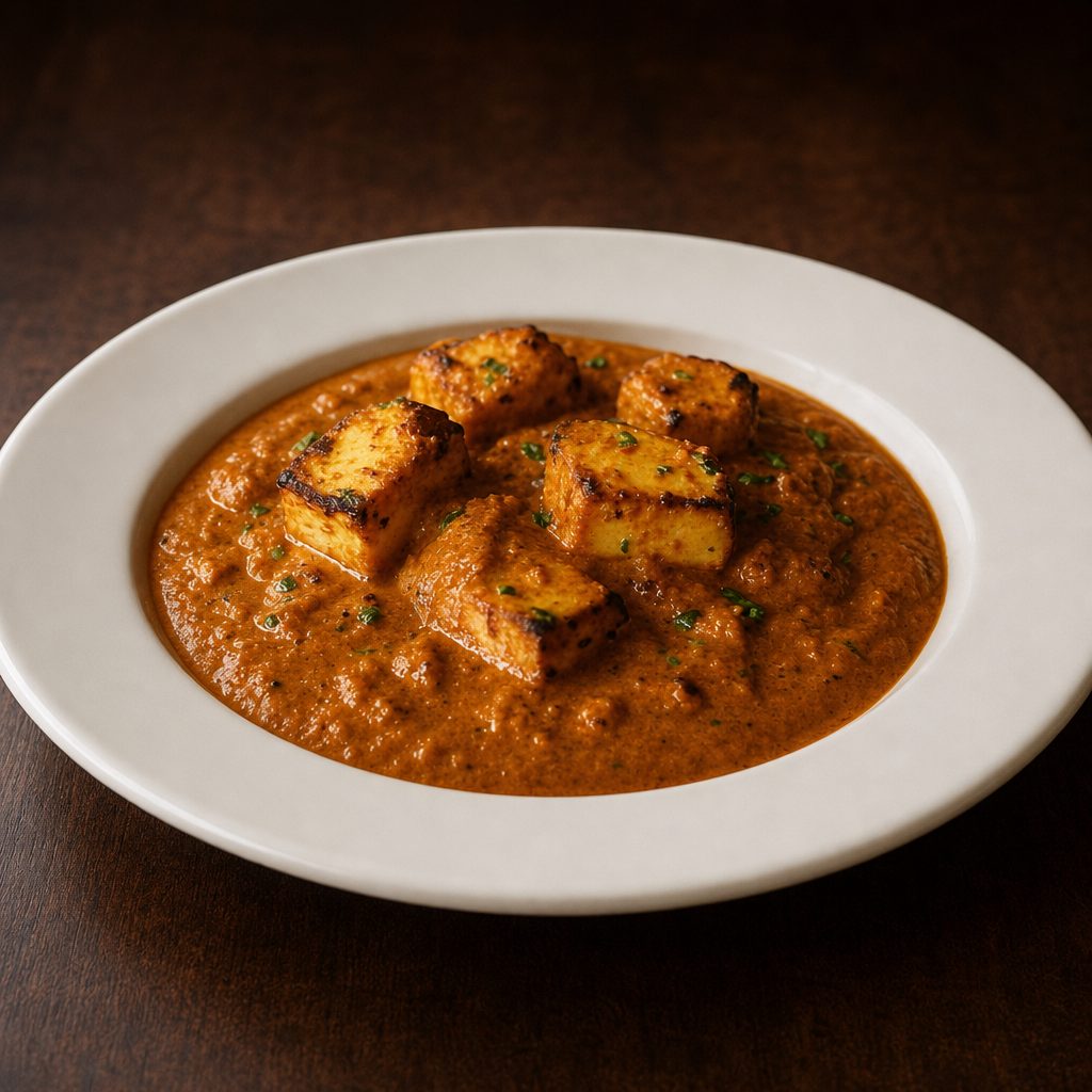 Paneer Tikka Masala.