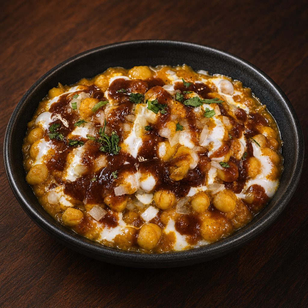 Special Samosa Chaat.