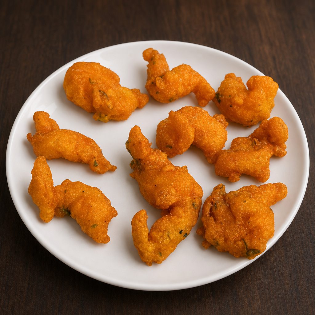 Shrimp Pakoras.