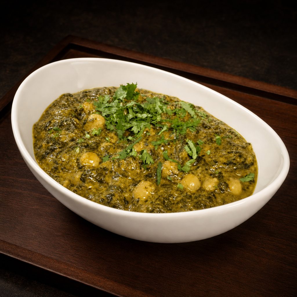 Chole Saag.