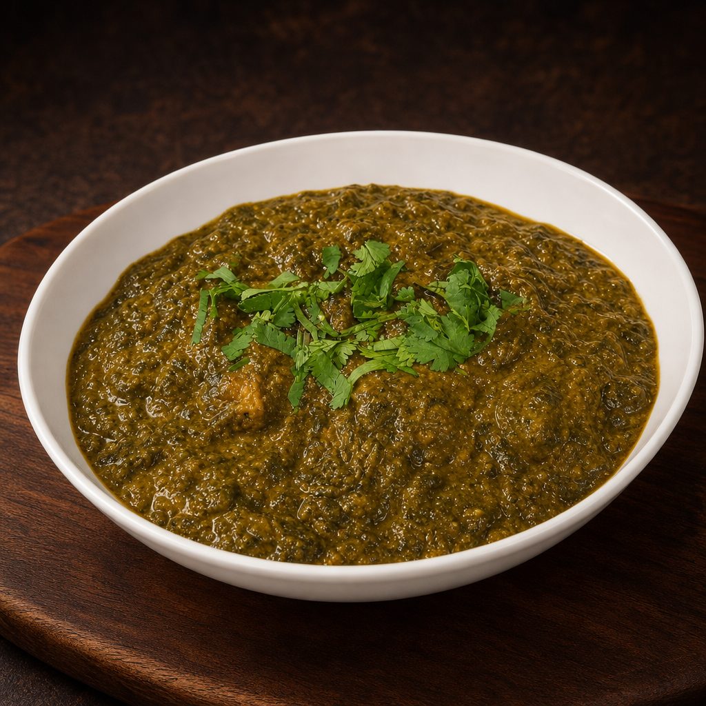 Chicken Tikka Saag.