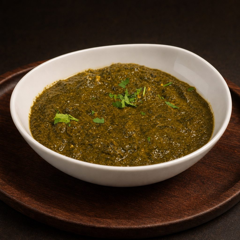 Mushroom Saag.