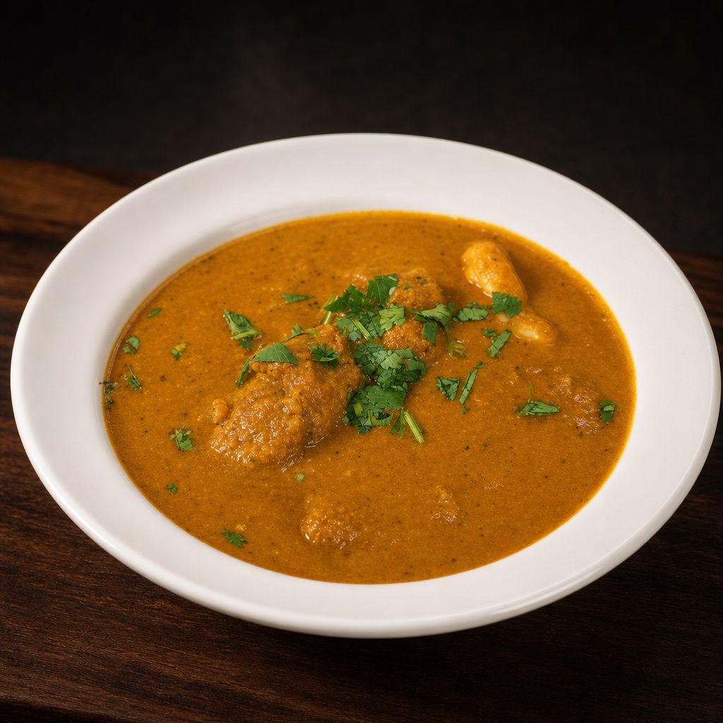 Lamb & Shrimp Curry.