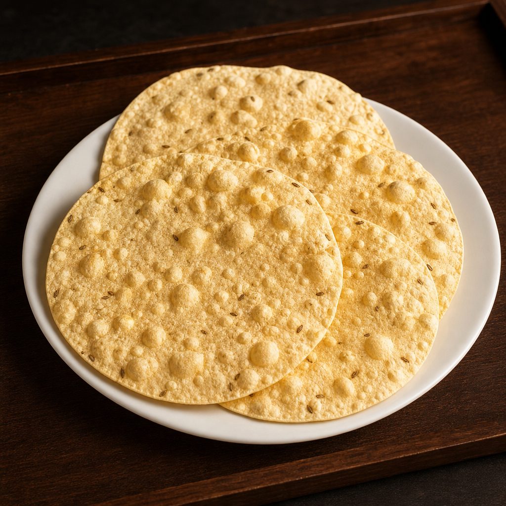 Papadum (4 Pieces).
