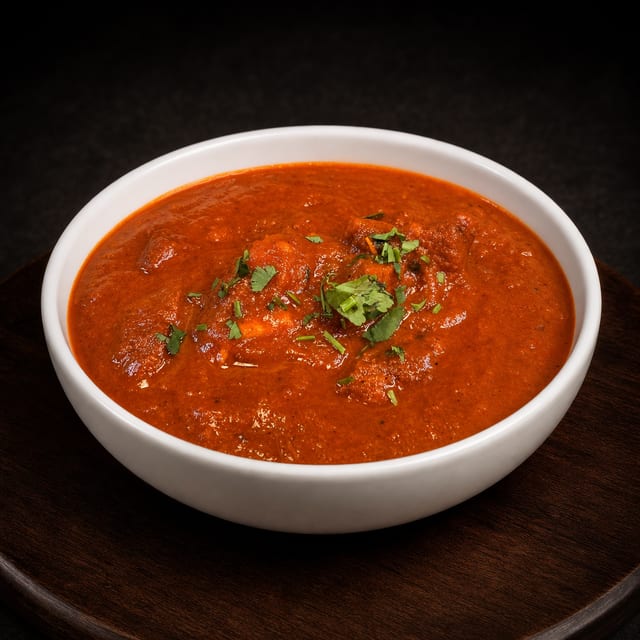 Shrimp Vindaloo.