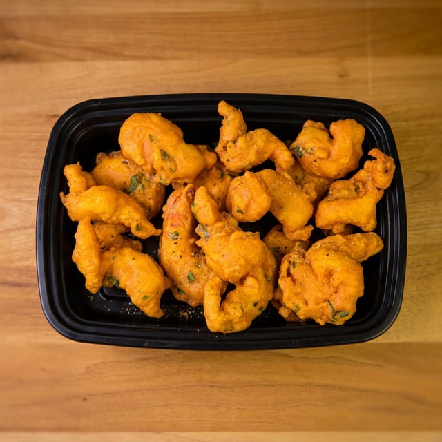 Shrimp Pakoras.