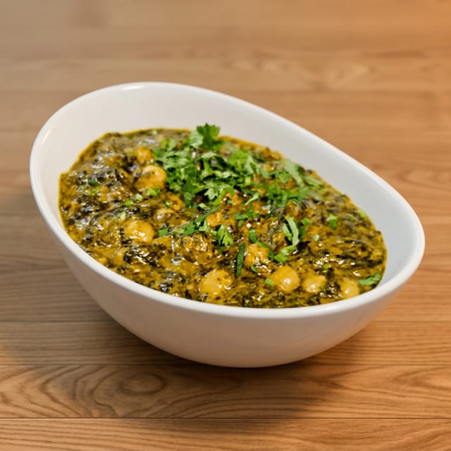 Chole Saag.