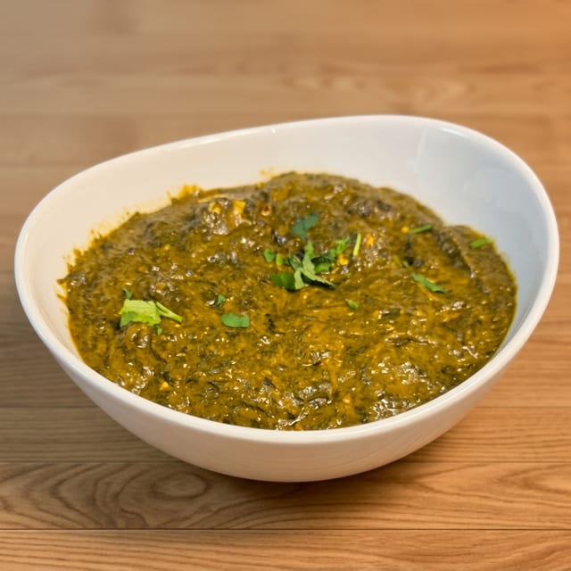 Mushroom Saag.