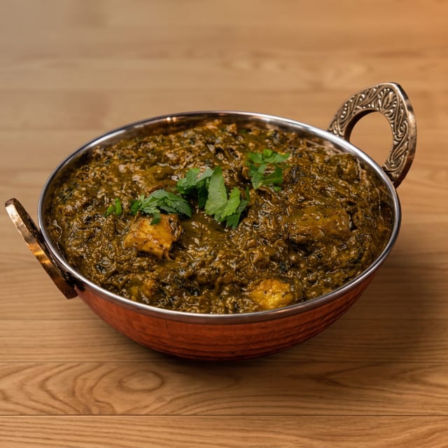 Saag Paneer.